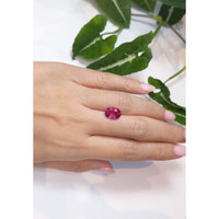 3.03 Ct. Rubellite Tourmaline from Madagascar Life Style