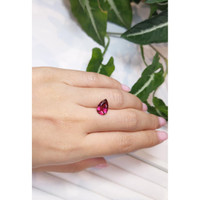 2.26 Ct. Rubellite Tourmaline from Madagascar Life Style