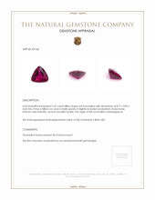 1.87 Ct. Tourmaline from Madagascar Appraisal