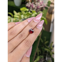 2.55 Ct. Garnet from Ceylon (Sri Lanka) Life Style