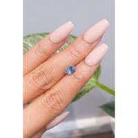 0.88 Ct. Aquamarine from Mozambique Life Style