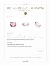 2.02 Ct. Topaz from Ceylon (Sri Lanka) Appraisal