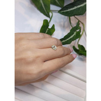 1.95 Ct. Greenish Yellow Mali Garnet from West Africa Life Style