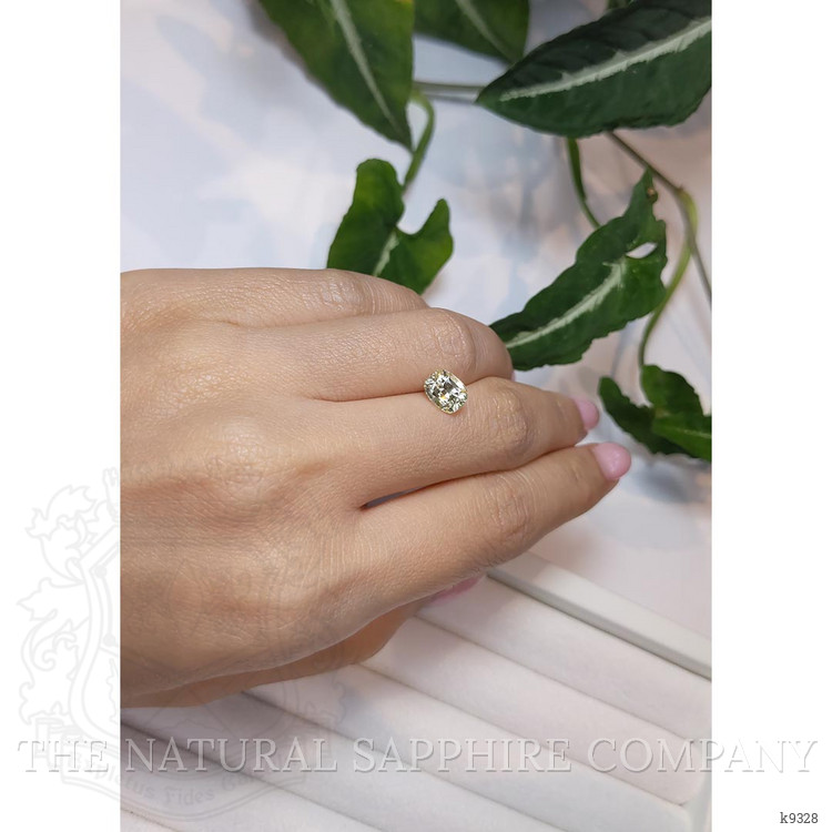 1.95 Ct. Greenish Yellow Mali Garnet from West Africa
