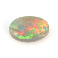 1.15 Ct. Cabochon Semi-Black Opal from Australia Video