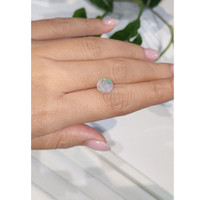 0.98 Ct. Semi-Black Opal from Australia Life Style
