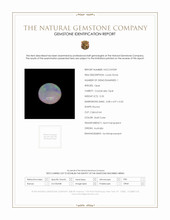 0.33 Ct. Cabochon Crystal/Jelly Opal from Australia Scan Report