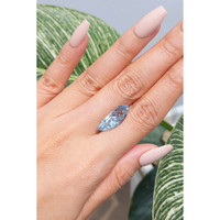 4.66 Ct. Aquamarine from Mozambique Life Style