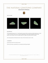 4.71 Ct. Multi Color White Opal from Australia Appraisal