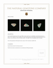 0.50 Ct. Crystal/Jelly Opal from Australia Appraisal