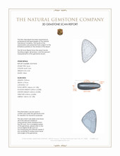 0.50 Ct. Crystal/Jelly Opal from Australia 3 D Scan Report