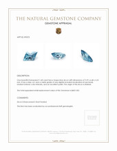1.68 Ct. Zircon from Malawi Appraisal