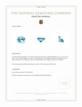1.50 Ct. Zircon from Malawi Appraisal
