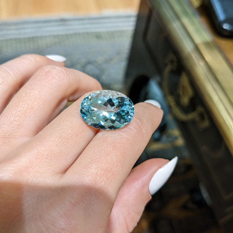14.05 Ct. Aquamarine from Mozambique