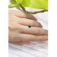 0.65 Ct. Demantoid Garnet from Russia Life Style