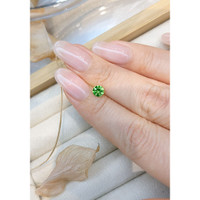 0.59 Ct. Demantoid Garnet from Russia Life Style