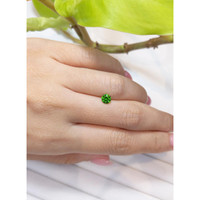 0.69 Ct. Demantoid Garnet from Russia Life Style