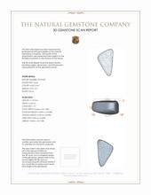 2.01 Ct. Boulder Opal from Australia 3 D Scan Report