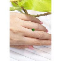 0.62 Ct. Demantoid Garnet from Russia Life Style