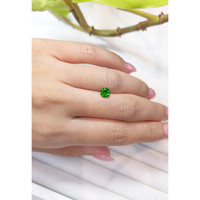 0.93 Ct. Demantoid Garnet from Russia Life Style