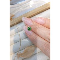 0.85 Ct. Demantoid Garnet from Russia Life Style