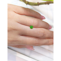 0.61 Ct. Demantoid Garnet from Russia Life Style
