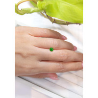 0.61 Ct. Demantoid Garnet from Russia Life Style