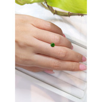 0.63 Ct. Demantoid Garnet from Russia Life Style