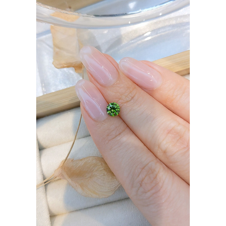 0.76 Ct. Demantoid Garnet from Russia