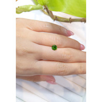 0.90 Ct. Demantoid Garnet from Russia Life Style