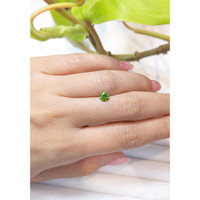 0.70 Ct. Demantoid Garnet from Russia Life Style