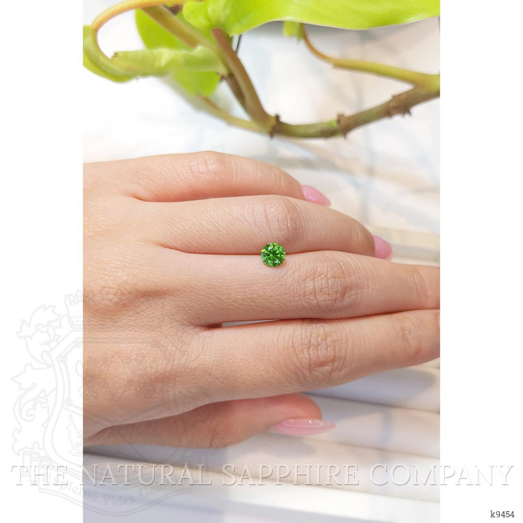 0.90 Ct. Green Demantoid Garnet from Russia