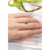 0.58 Ct. Demantoid Garnet from Russia Life Style