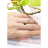 0.87 Ct. Demantoid Garnet from Russia Life Style