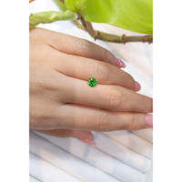 0.95 Ct. Demantoid Garnet from Russia Life Style