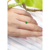 0.52 Ct. Demantoid Garnet from Russia Life Style