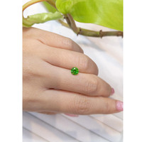 0.87 Ct. Demantoid Garnet from Russia Life Style