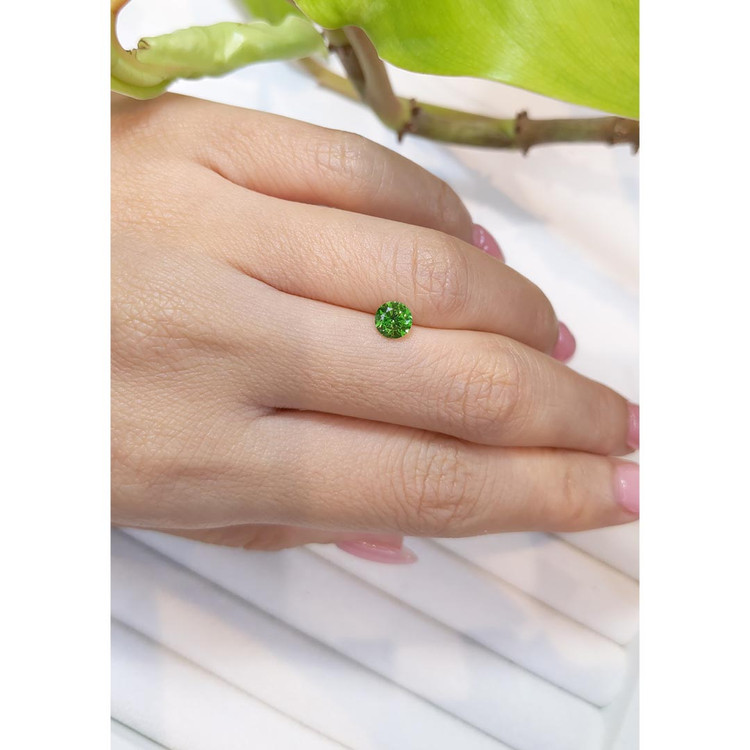 0.82 Ct. Demantoid Garnet from Russia