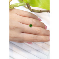 0.88 Ct. Demantoid Garnet from Russia Life Style