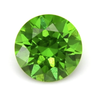 0.64 Ct. Demantoid Garnet from Russia Video