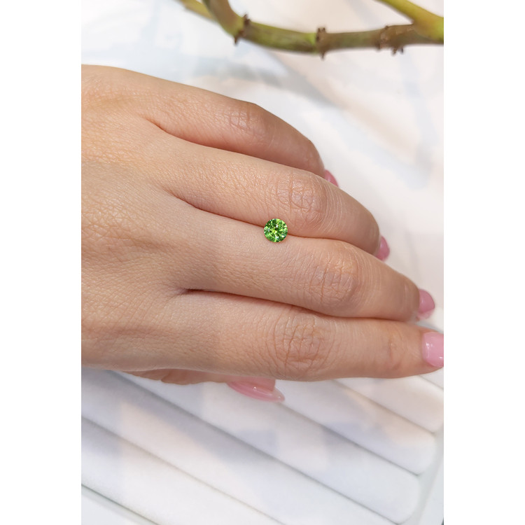0.57 Ct. Demantoid Garnet from Russia