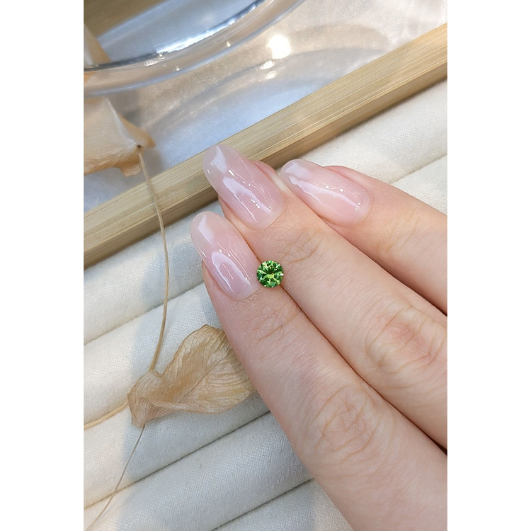0.57 Ct. Demantoid Garnet from Russia