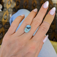 5.99 Ct. Aquamarine from Madagascar Life Style