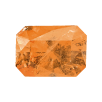2.04 Ct. Spessartite Garnet from Nigeria Video