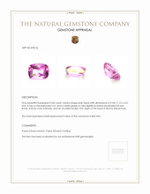 2.85 Ct. Topaz from Burma (Myanmar) Appraisal