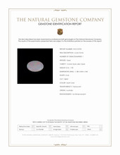 1.98 Ct. Multi Color Crystal Opal (Jelly Opal) from Australia Scan Report