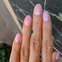 0.40 Ct. Chrome Tourmaline from Mozambique Life Style