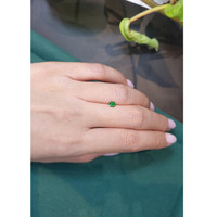 0.26 Ct. Chrome Tourmaline from Mozambique Life Style