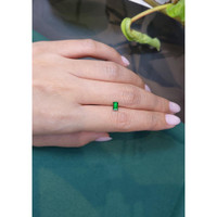 0.46 Ct. Chrome Tourmaline from Mozambique Life Style