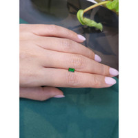 0.46 Ct. Chrome Tourmaline from Mozambique Life Style
